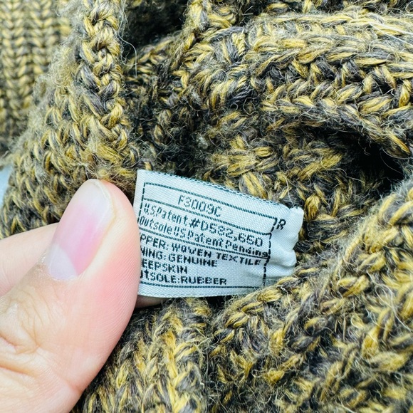 Ugg Classic Cardy Knit Sweater Boots Confetti Brown Green Size 8 - Picture 11 of 11